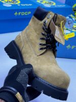 BC Snaplin Yellow Suede Boots