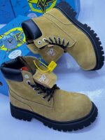 BC Snaplin Yellow Suede Boots