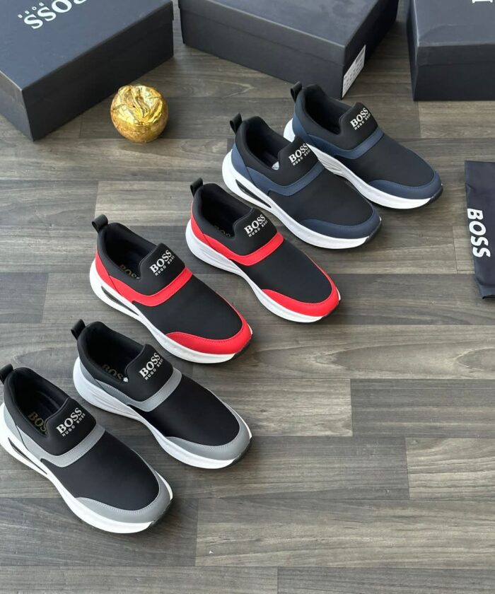 BOSS by Hugo Boss Laceless Knit Sneakers