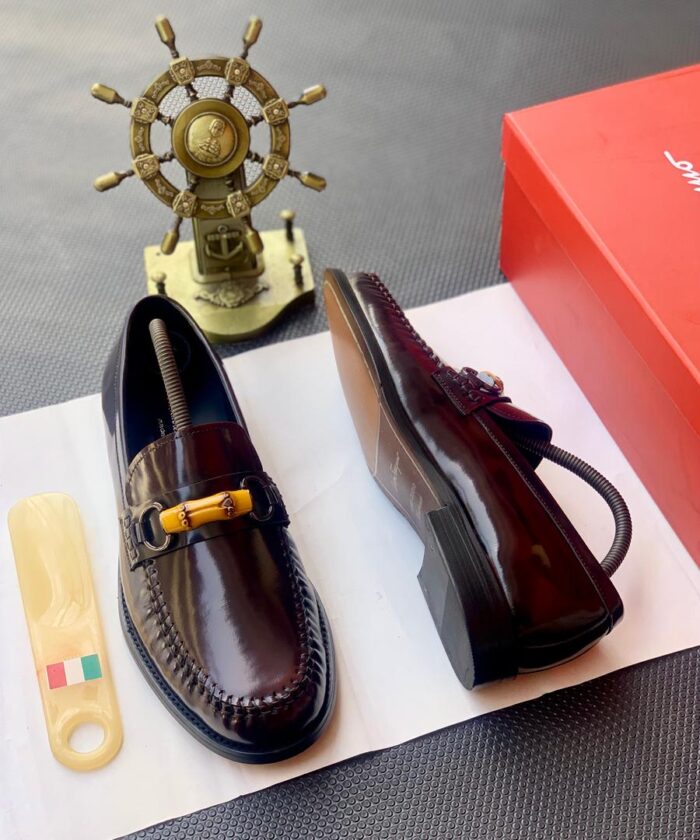 Bamboo Gold Hardware Luxury Designer Shoes