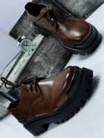 Black Leather Casual Loafers