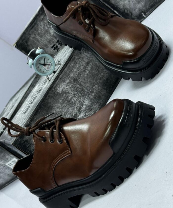 Black Leather Casual Loafers
