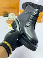 Black Lug Sole Boots