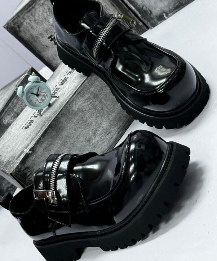 Black Patent Leather Shoes