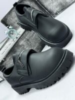 Black Platform Loafers