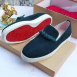 Blue Suede Loafers