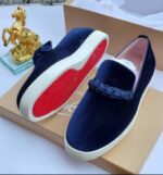 Blue Suede Loafers