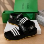Bottega Veneta Black Platform Sandals