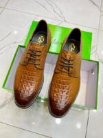 Burnished Toe Luxury Formal Footwear