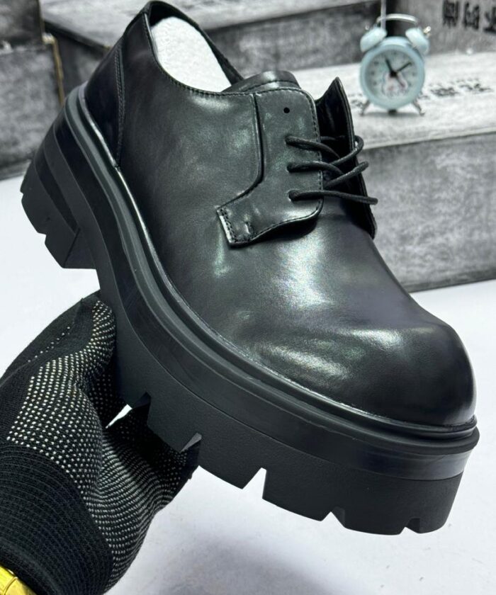 Elite Premium Glossy Platform Oxfords