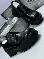 Elite Premium Glossy Platform Oxfords