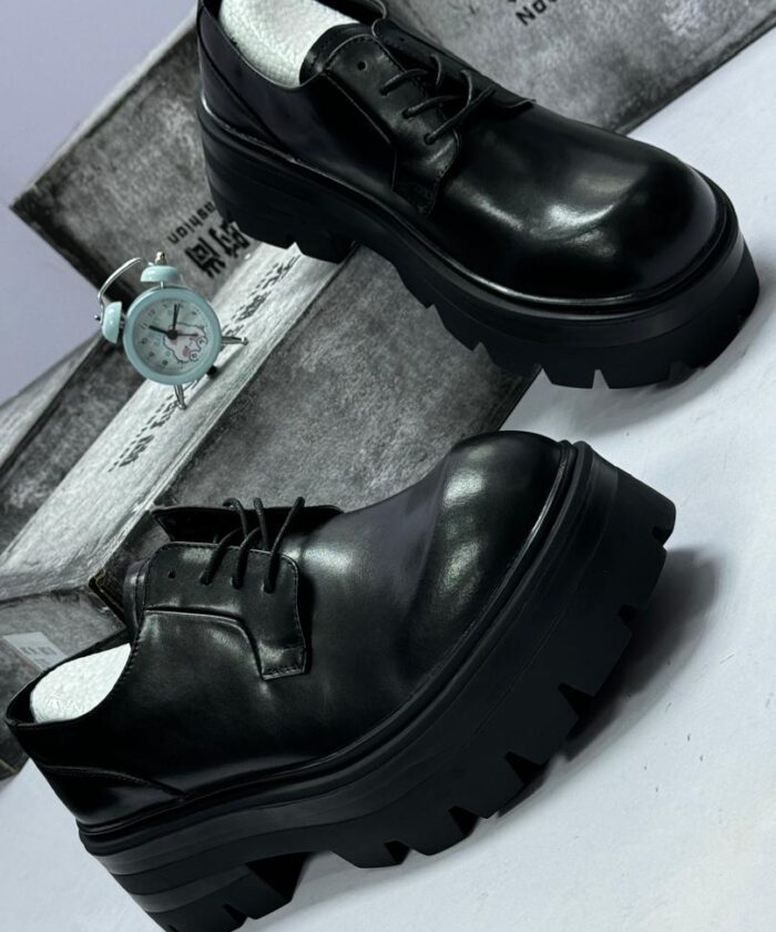 Elite Premium Glossy Platform Oxfords