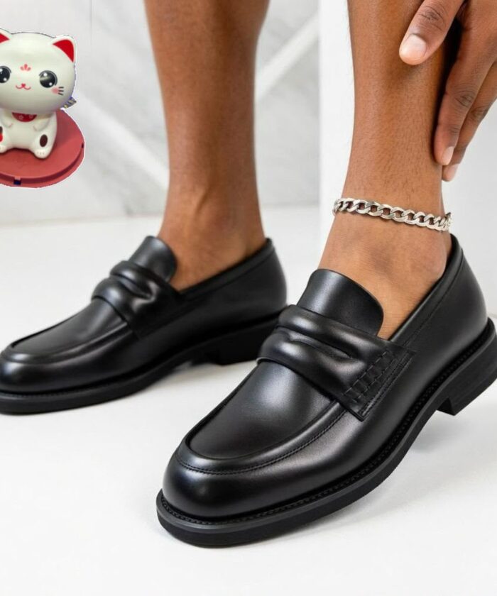 FDCP Brown Leather Penny Loafers