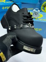 FDCP Black Punk Platform Shoes