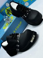 FDCP Black Punk Platform Shoes