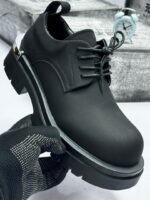 Generation Next Steele Luxe Black Derby Shoes