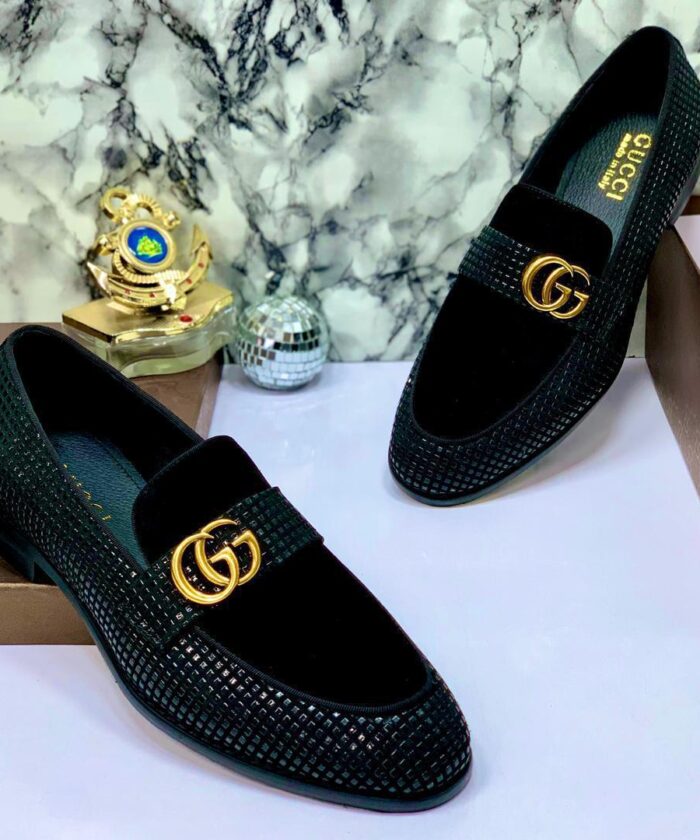 Gold Interlocking G Hardware Luxury Designer Shoes