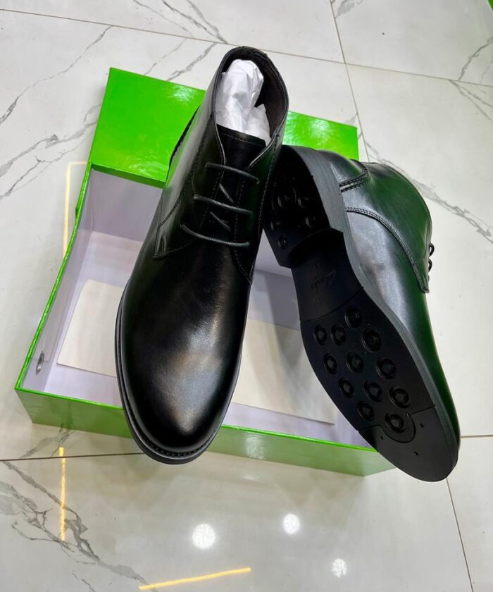 Lace-Up Design Patterned Rubber Sole Footwear