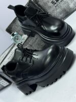 Men’s Black Chunky Platform Shoes
