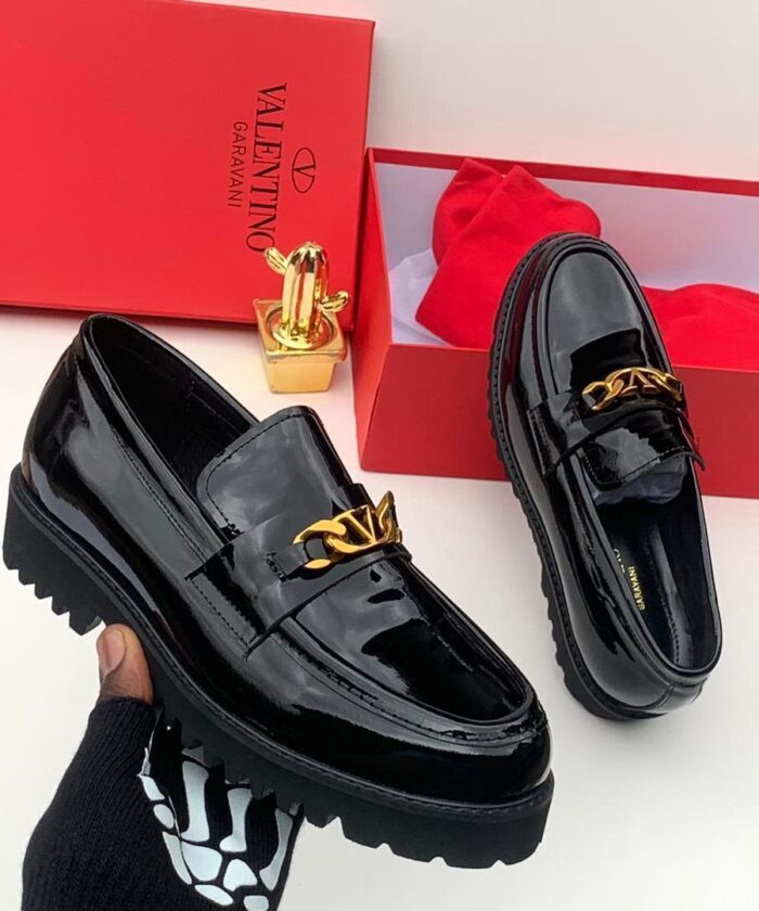 Men’s Patent Leather Loafers