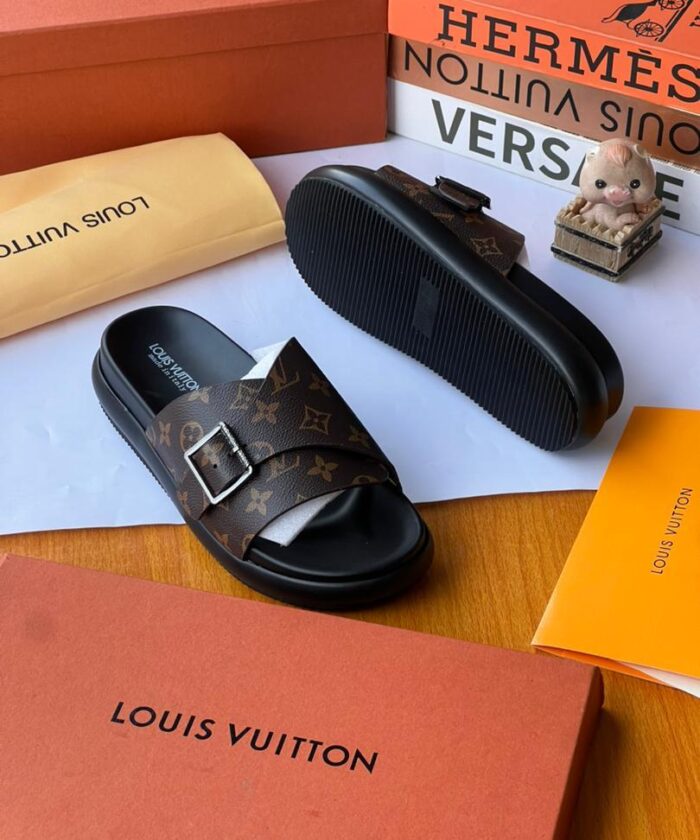 Monogram Canvas Sandals