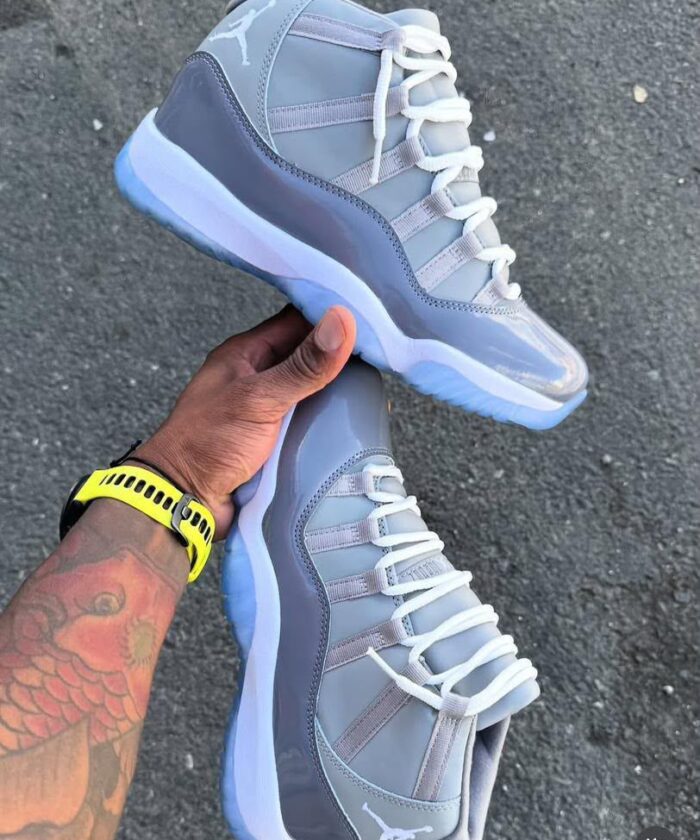 Nike Air Jordan 11 Retro Cool Grey Men's Sneakers