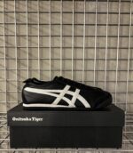 Onitsuka Tiger Mexico 66 Black Leather Men's Sneakers