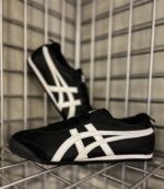 Onitsuka Tiger Mexico 66 Black Leather Men's Sneakers - Image 2