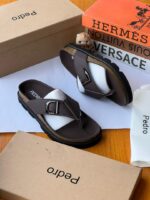 Pedro Brown Leather Sandals