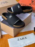 Tan Palm Slippers