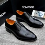Tom Ford Brown Leather Dress Shoes - Image 2