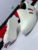 Tommy Hilfiger White Slip-On Shoes