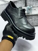 Urban Black Men’s Platform Shoes