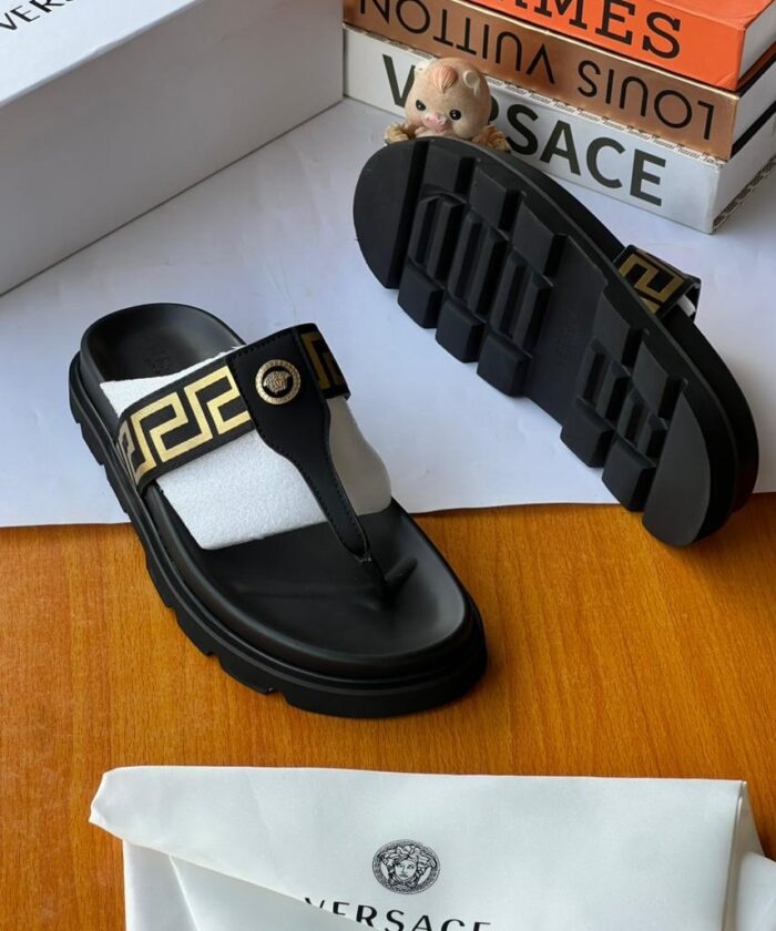 Versace Leather Sandals
