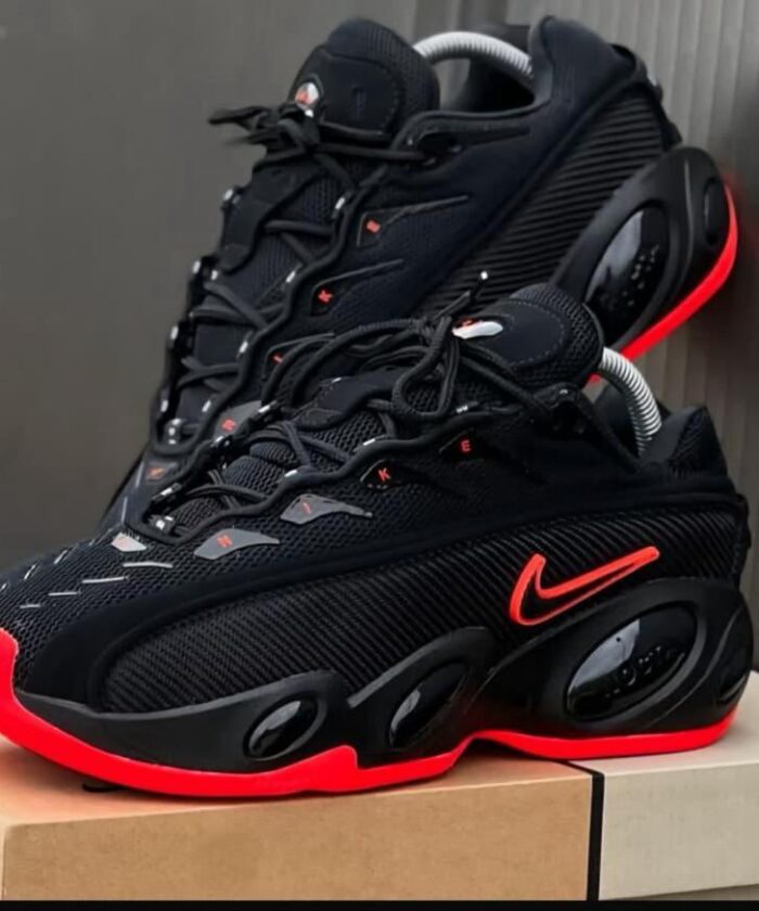 Nike NOCTA Glide Black and Red Sneakers