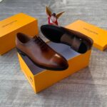 Men’s Brown Leather Oxford Shoes – Premium Luxury Designer Dress Shoes