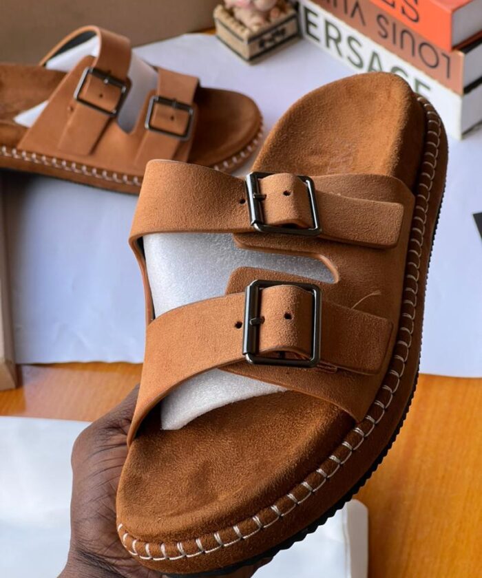 Zara Brown Suede Sandals