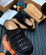 Zara Perforated Mules - Image 2