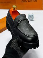 Black Monogram Loafers