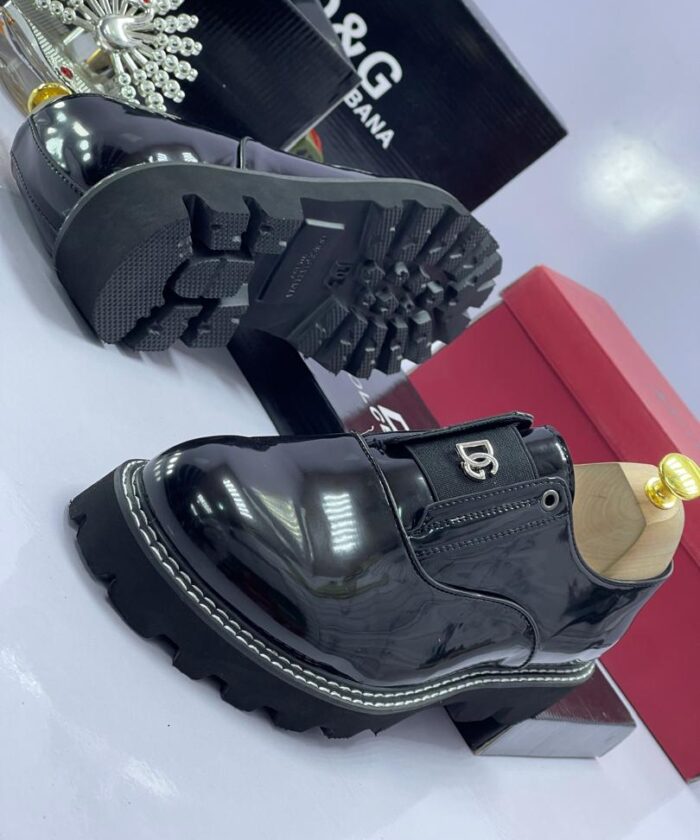 Luxury Chunky Lug Sole Dress Shoes