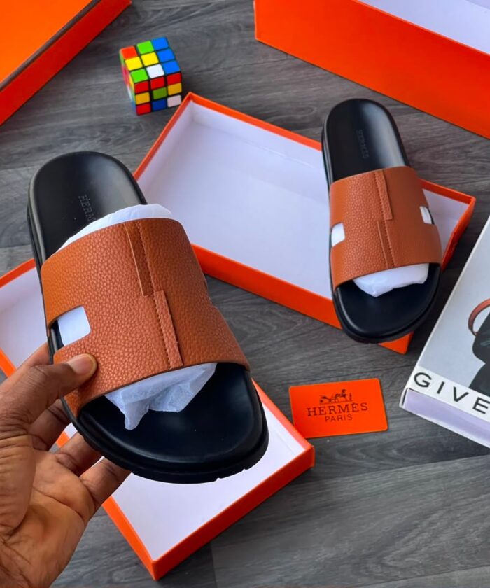 Luxury H-Cutout Designer Sandals