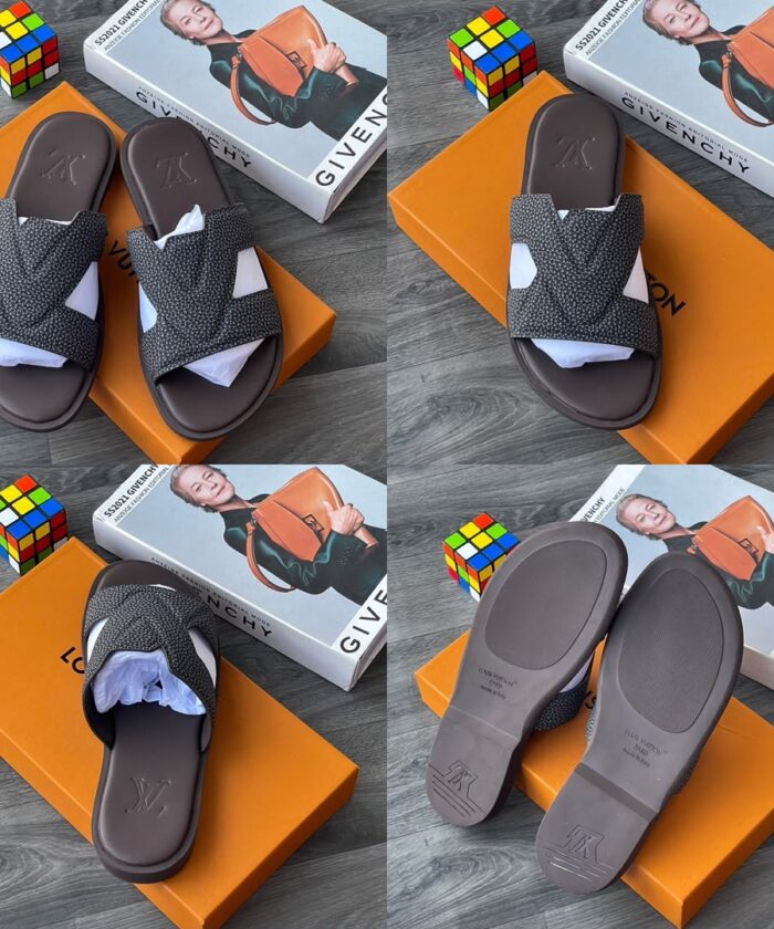 Luxury Textured Strap Sandals