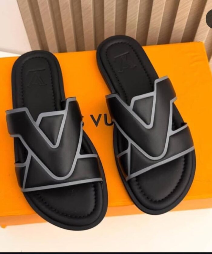 Oasis Black Calfskin Mules