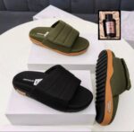 Article Padded Olive Green Slide Sandals