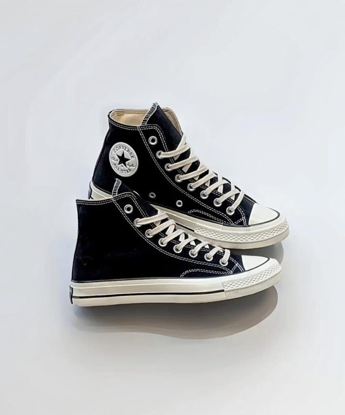 Converse Chuck 70 Black Canvas High Top Sneakers