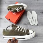Converse Chuck 70 Blue Denim Patchwork Low Top Sneakers