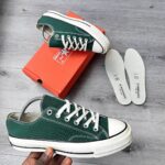 Converse Chuck 70 Blue Denim Patchwork Low Top Sneakers - Image 3