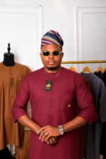 Burgundy Kaftan Boutique Portrait