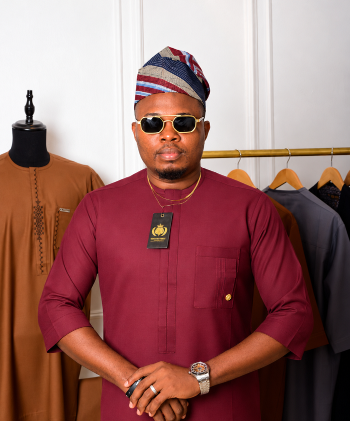 Burgundy Kaftan Boutique Portrait