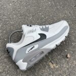Essential White Black Wolf Grey Sneakers